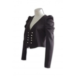 BS089 hong kong custom work uniform ladies suits design fashionable coat personal design tailor made supplier company BS089 hong kong custom work uniform ladies suits design fashionable coat personal design tailor made supplier company